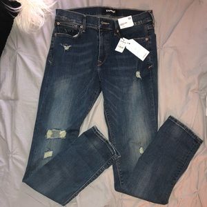 Express ripped jeans